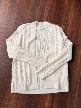 Cyrus White Cardigan